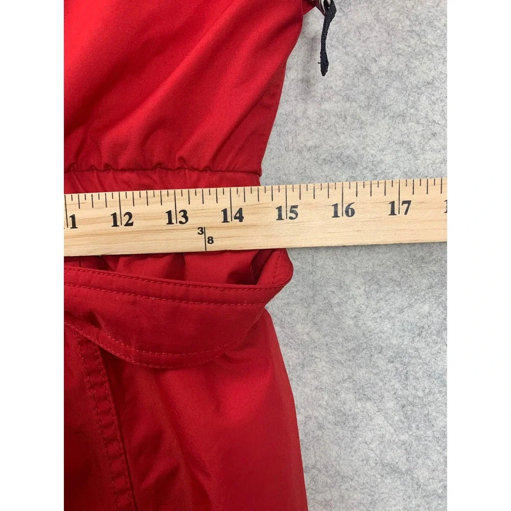 Nils Ski Suit Womens 8 Red One Piece Hooded Thermore Insulated Snow Suit